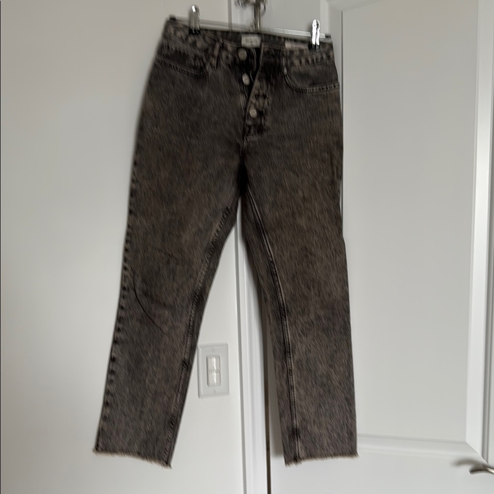 Women's Black Cropped Jeans